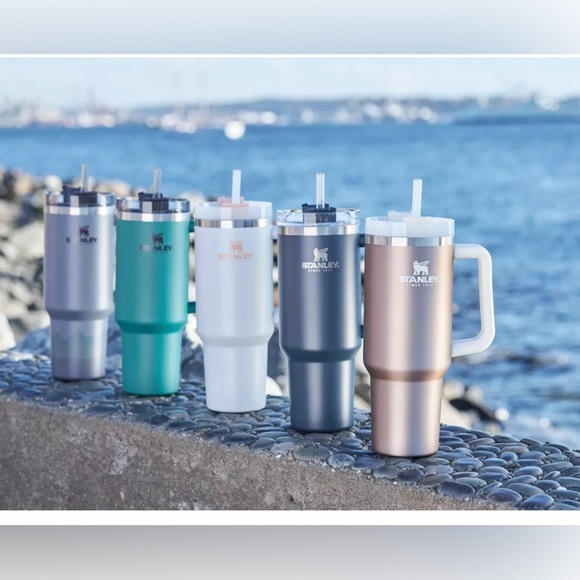 🎉LAST PIECE🎉Stanley 40oz Quencher Flowstate Tumbler Rose quartz glow - Picture 12 of 13